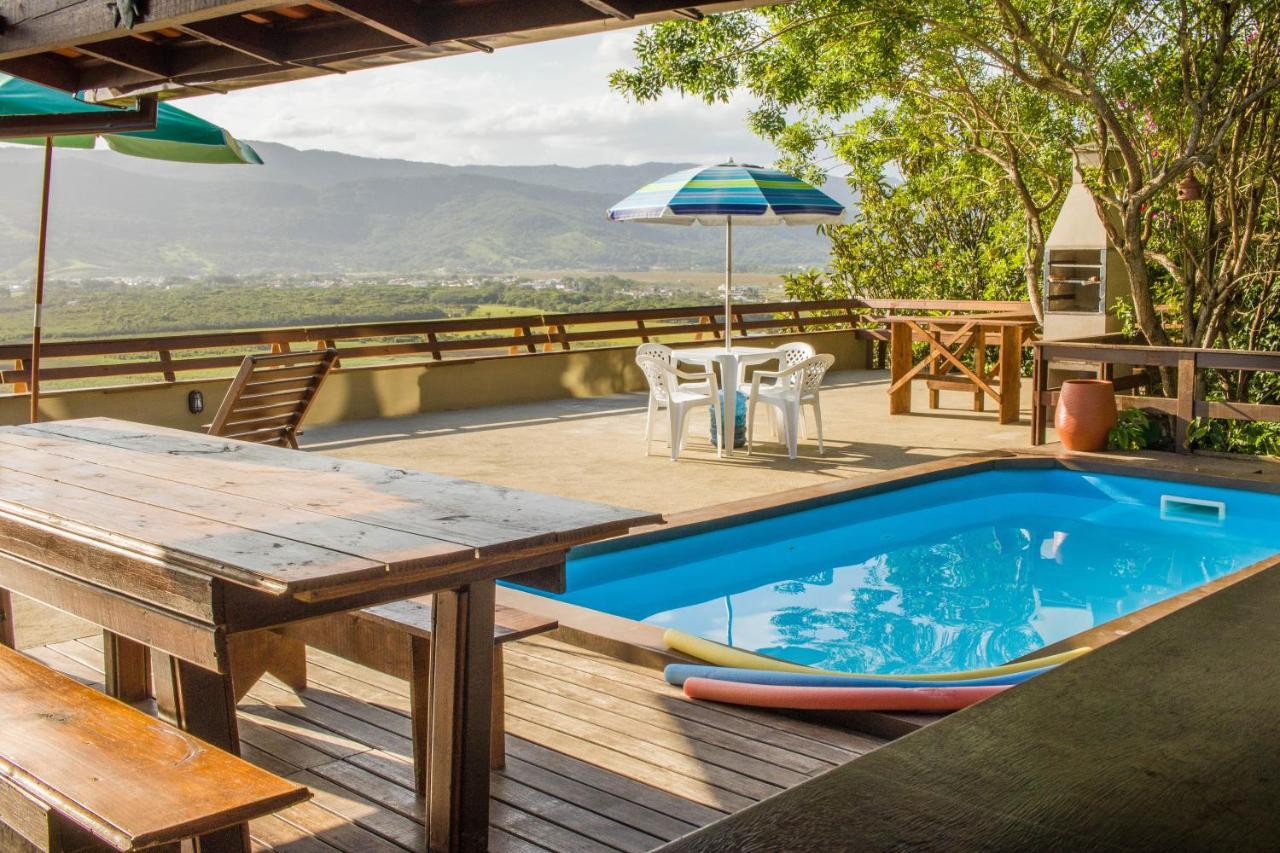 Casa Com Piscina E Incrivel Vista Para Lagoa Garopaba Exterior foto