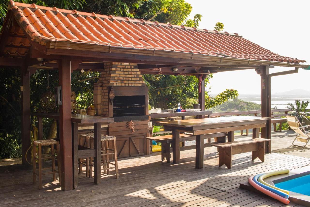 Casa Com Piscina E Incrivel Vista Para Lagoa Garopaba Exterior foto