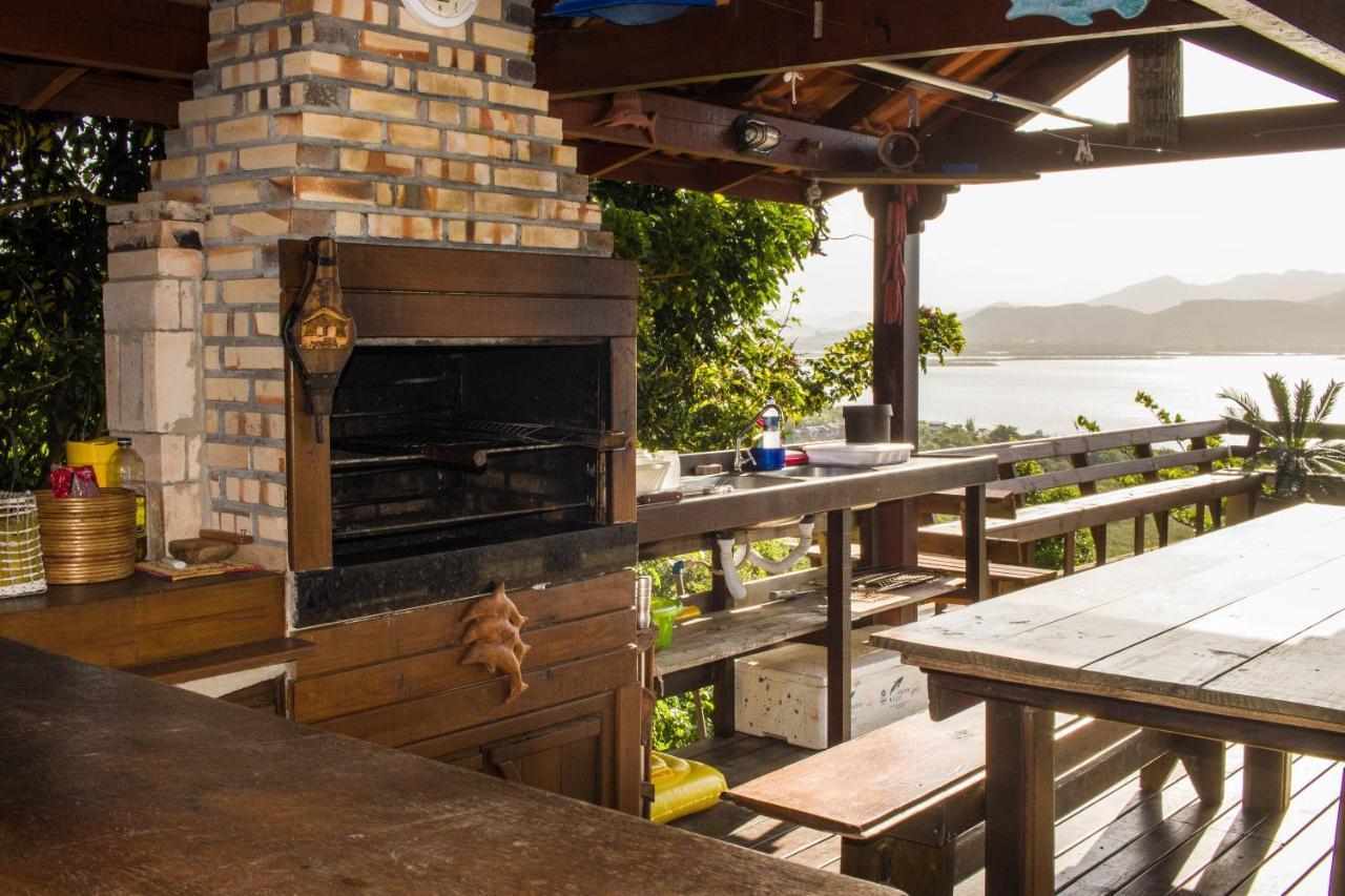 Casa Com Piscina E Incrivel Vista Para Lagoa Garopaba Exterior foto