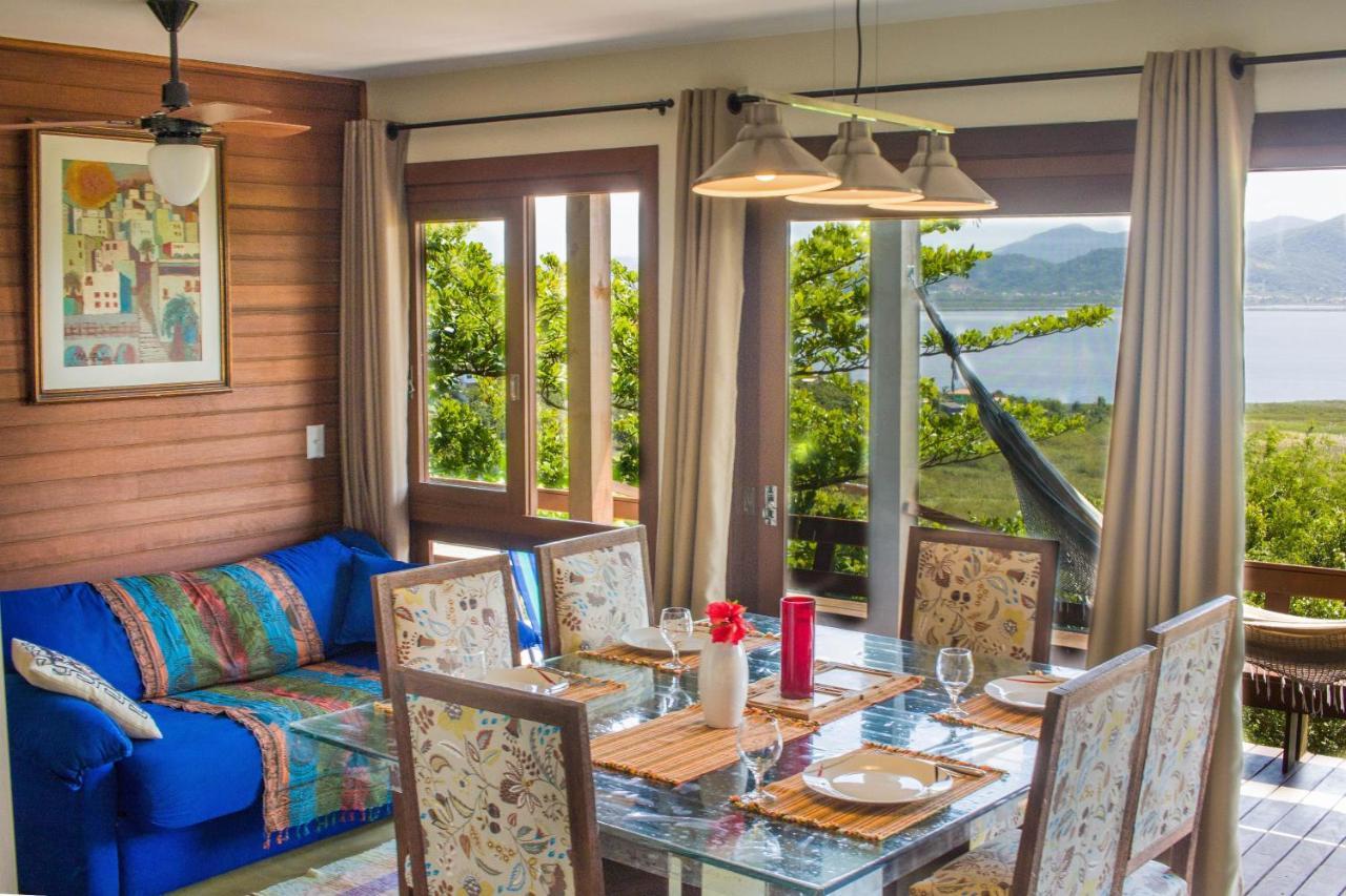 Casa Com Piscina E Incrivel Vista Para Lagoa Garopaba Exterior foto